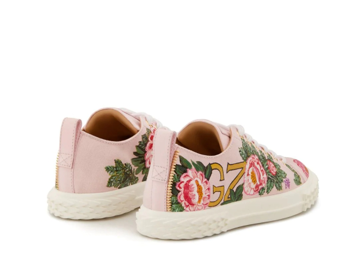 Giuseppe Zanotti floral low-top sneakers
